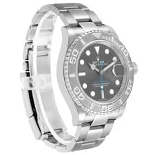 Rolex Yachtmaster 40 Steel Platinum Rhodium Dial 116622 3