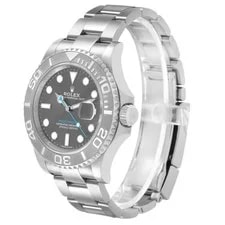 Rolex Yachtmaster 40 Steel Platinum Rhodium Dial 116622 4