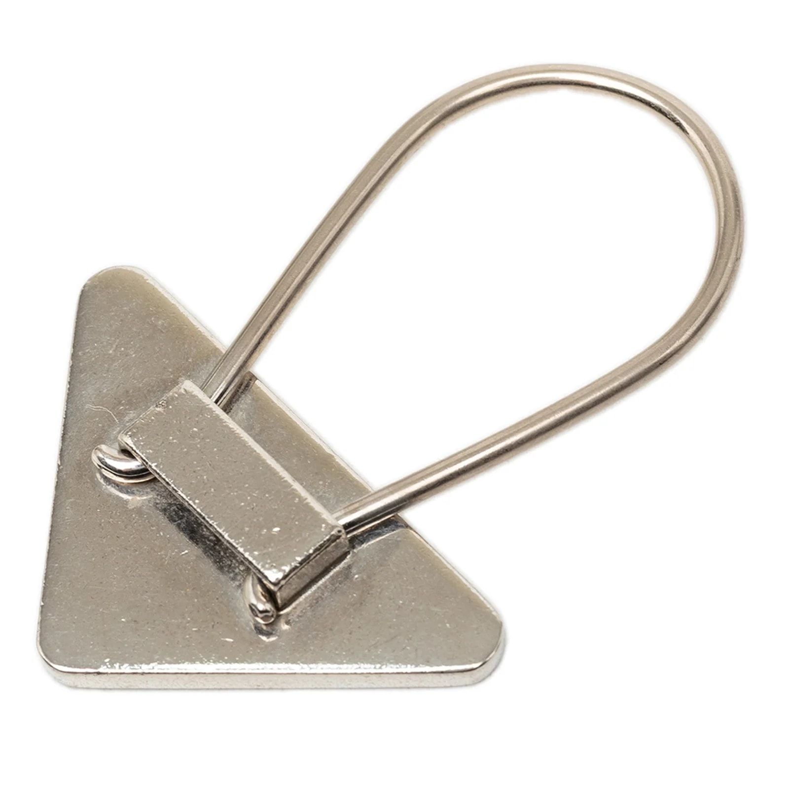Enamel Triangle Logo Key Chain 3