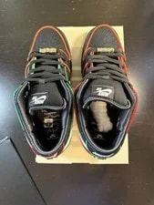 Nike SB Dunk Low Pro QS 'Bronx Skate' ( Size 9) HV1664-001 4