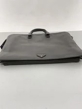 Prada Triangle Plate Briefcase Plain 4