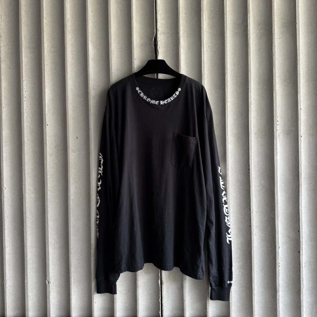 Chrome Hearts — Hearts Longtee- Crewneck — streetwear — resale