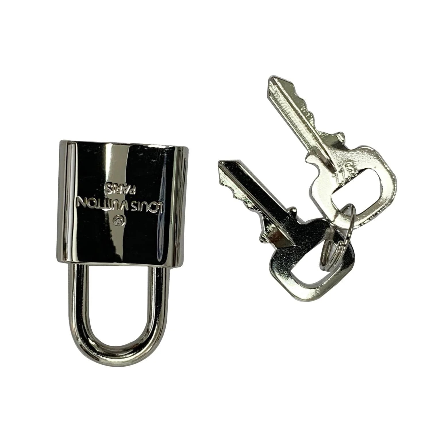 Louis Vuitton Padlock and 2 Keys Bag Charm Number 322 3