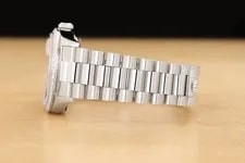 Rolex Day-date 18346 36MM Silver Factory Diamond Platinium President 4