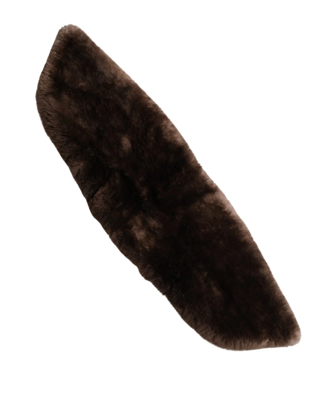 Dolce & Gabbana Fur Shoulder Collar Neck Wrap 60cm X 14cm Scarf 4