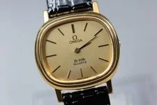 Omega — 1980 Omega de Ville 591.0020 Cal 1350 Gold 26mm Quartz — Watch — resale