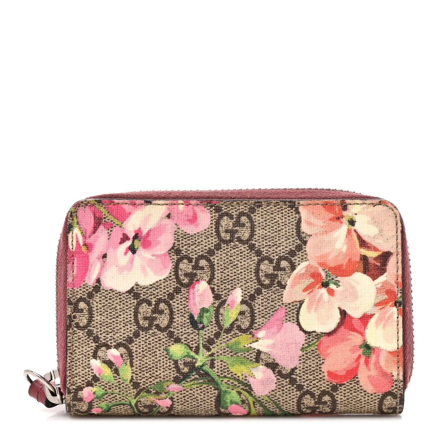 Gucci — Blooms Zip Around Card Case Wallet Dry — Accessory — resale