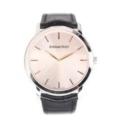 Audemars Piguet — Audemars Piguet Jules Audemars 15180BC.OO.A00 41mm K18WG Leather #KN064 — Watch — resale