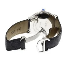 Cartier Ronde Solo XL W6701010 42mm SS/Leather Silver #C16766 4