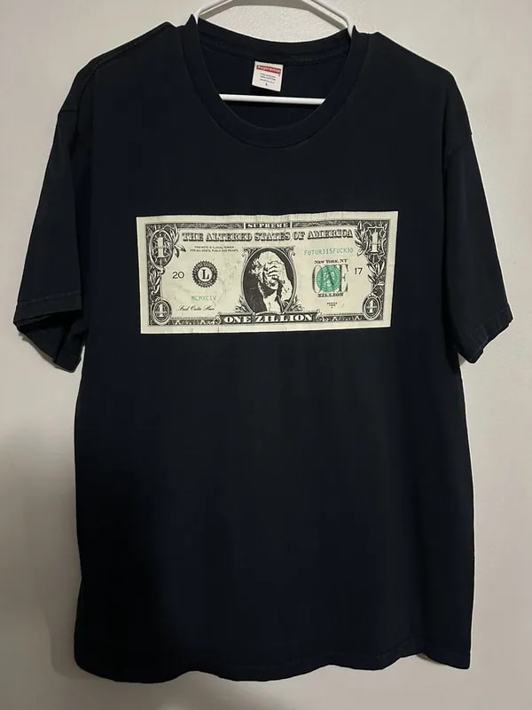 Supreme — Supreme Dollar Tee — streetwear — resale