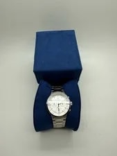 IWC GST Chronograph White Dial 36mm Stainless Steel Quartz IW372703 2