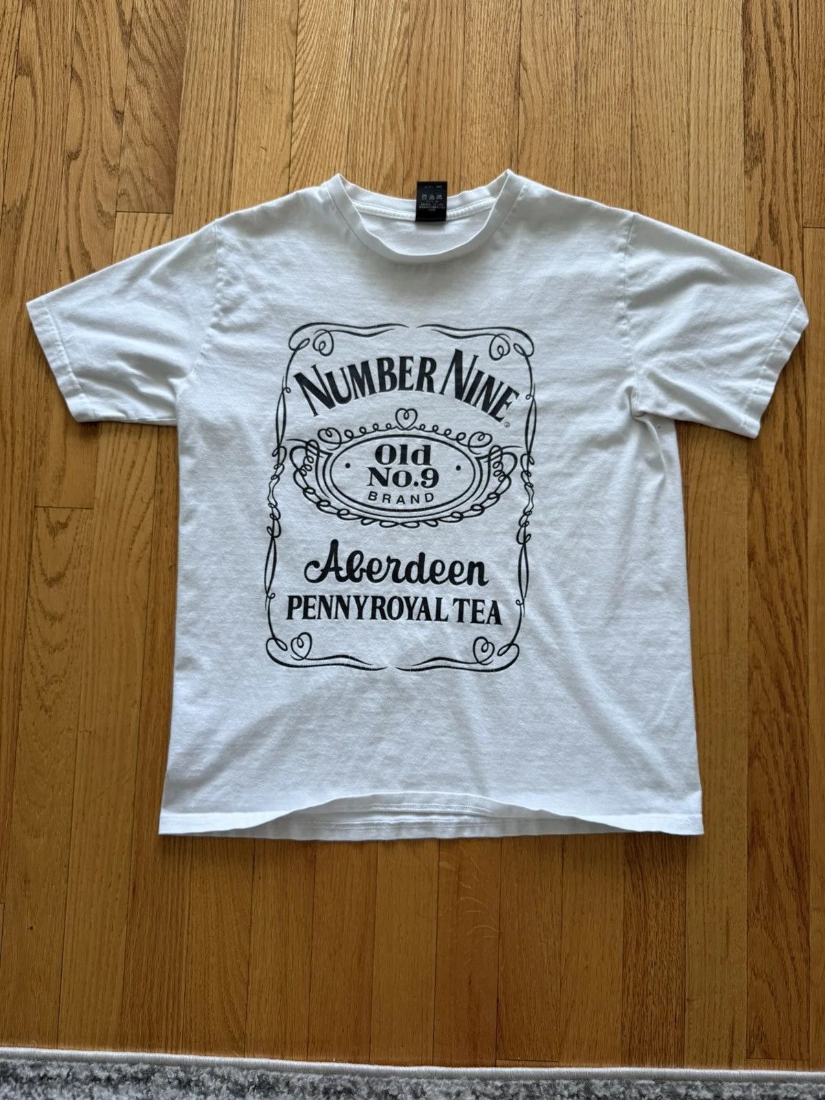 Number (N)ine — Number (N)ine Old No 9 Nice Design T-shirt — streetwear — resale