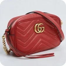 Gucci — Gucci GG Marmont Mini Camera Crossbody — Handbag — resale