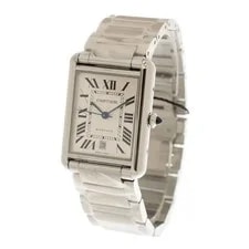 Cartier Tank Automatic Silver Dial WSTA0053 4