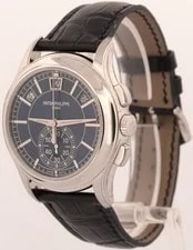 2016 Papers Patek Philippe Flyback Complications Blue Platinum 5905P-001 BOX 3
