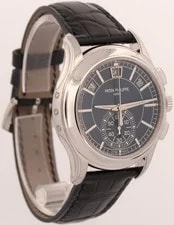 2016 Papers Patek Philippe Flyback Complications Blue Platinum 5905P-001 BOX 4