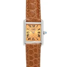 Cartier — Cartier Must Tank W1017654 Orange Brand 48 M — Watch — resale