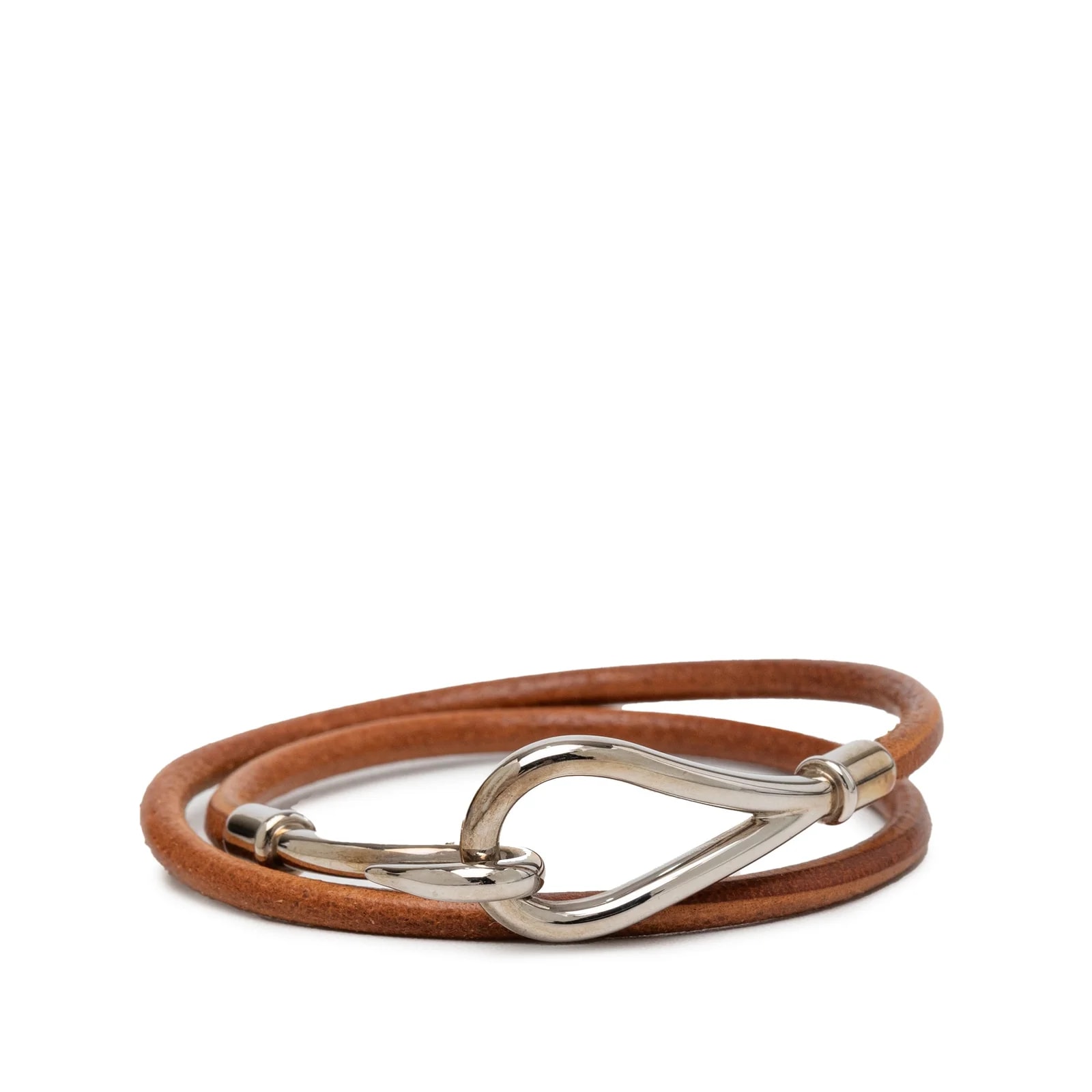 Hermès — and Palladium Plated Hook Double Tour — Jewelry — resale