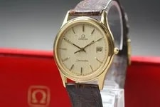 [Near w/Box] Omega Seamaster Cal.1430 33mm Gold Quartz 3