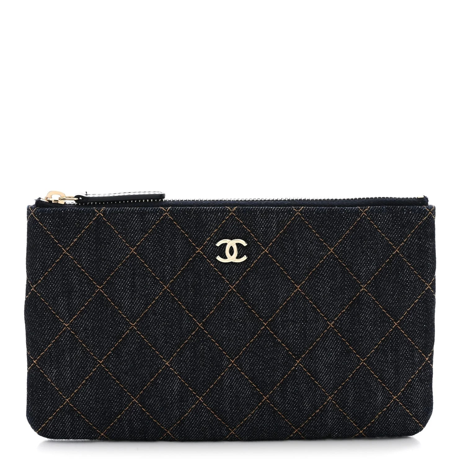 Chanel — Small Zipped Pouch Dark — Accessory — resale