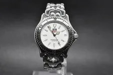 TAG Heuer Sel S99.006M 38mm White Dial Quartz From Japan 3