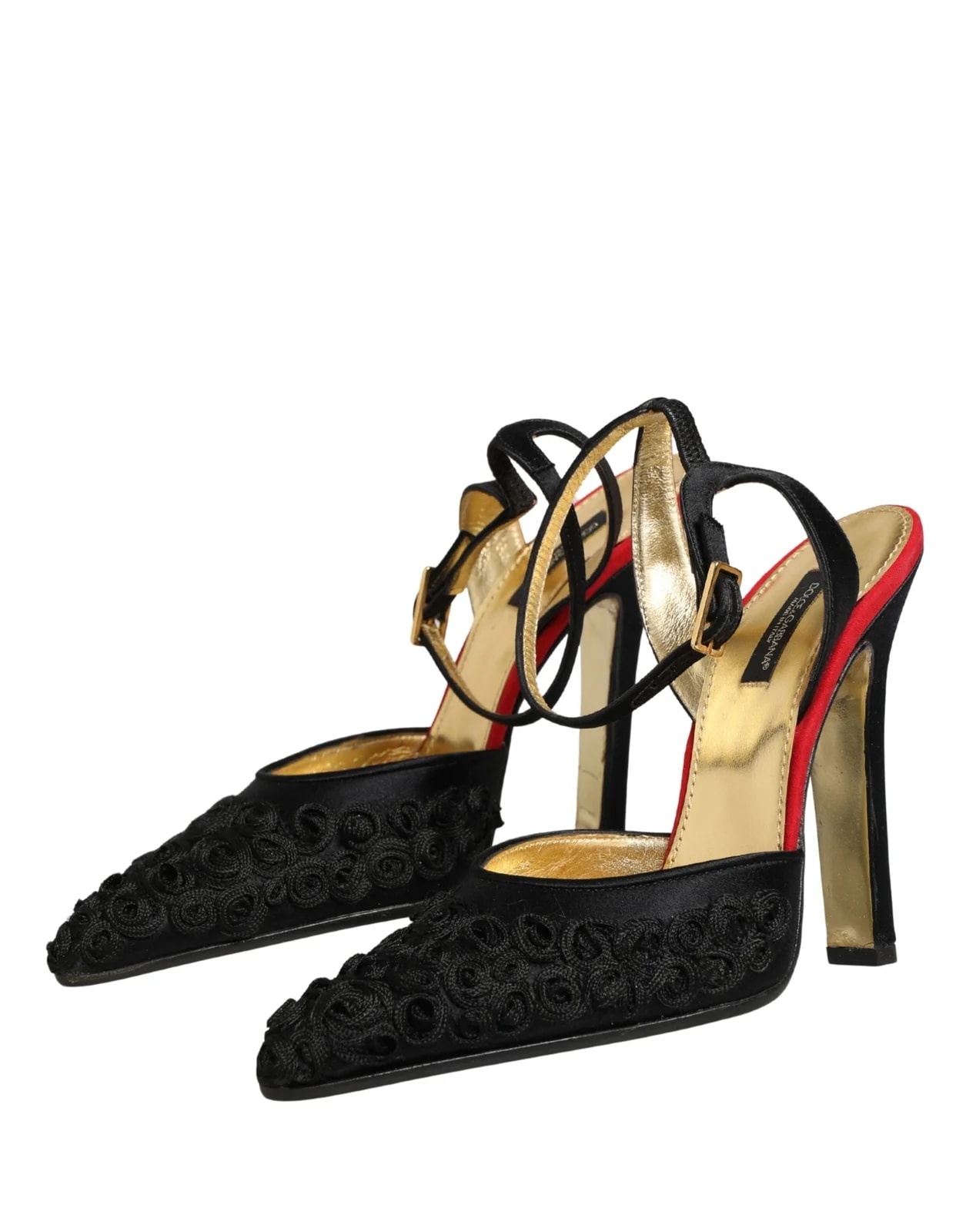 Dolce & Gabbana Floral Ankle Strap 4