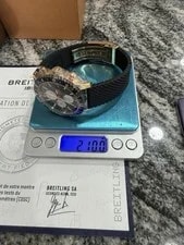 Breitling — Breitling 18k Rose Gold . Working, Box and Paper. — Watch — resale