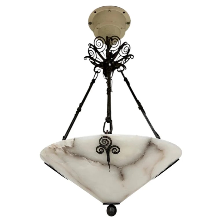 Art Deco Alabaster — lighting — resale