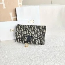Dior Saddle Classic Monogram Removable Metal Chain - Excellent #Tulcdb 4