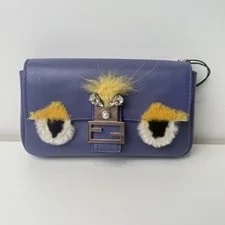 Fendi — Fendi Monster Micro Mamma Baguette Chain Crossbody FD6JX — Handbag — resale