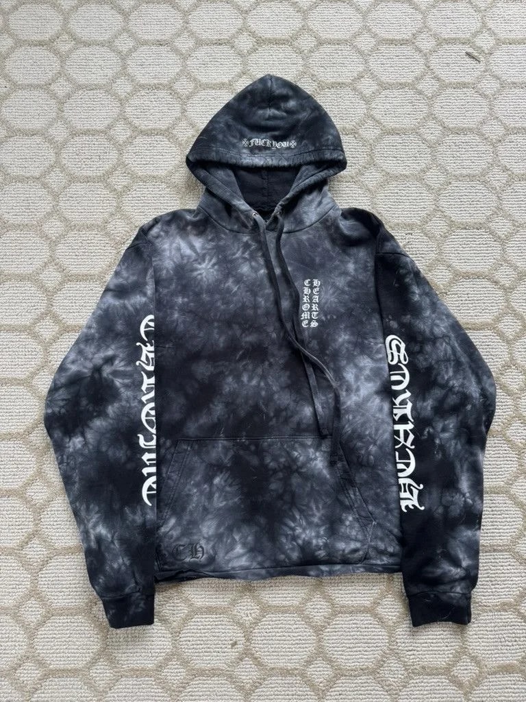 Chrome Hearts — Hearts Tie-Dye Hoodie — streetwear — resale