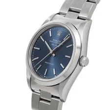 Rolex Air-King 14000 34mm Stainless Steel Blue #WW2011 2