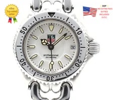 Tag Heuer — ▶[ N ] TAG Heuer Sel WG1412-0 White Silver Quartz 23mm — Watch — resale