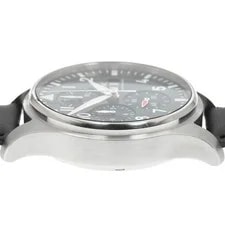 IWC Pilot's Watches IW378005 43mm SS Green Dial Automatic #C2093 4