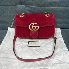 Gucci — Gucci GG Marmont Logo Quilted Crossbody - Very Good #A5VKL5 — Handbag — resale