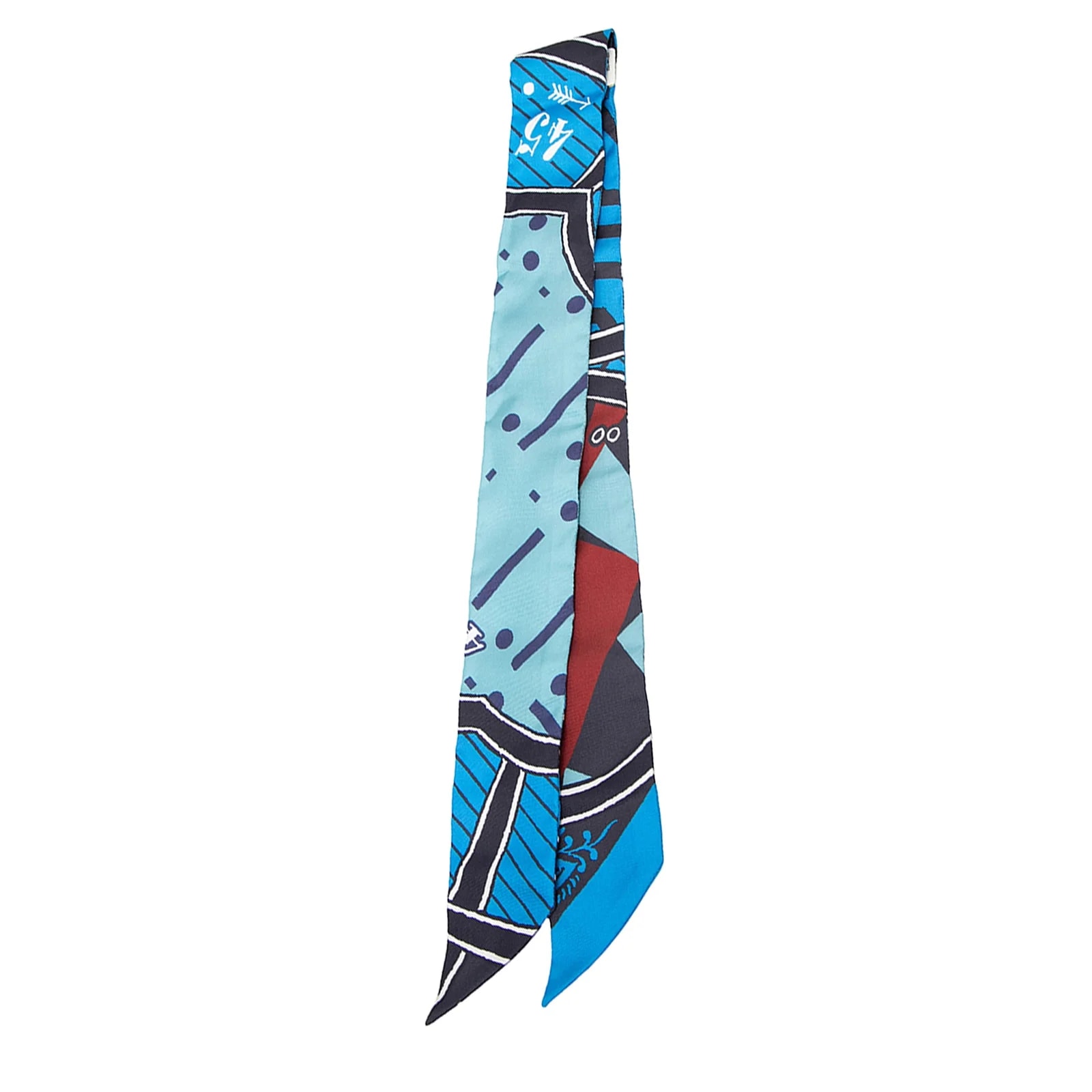 Jeu de Soie Uniforme Twilly Scarf 2