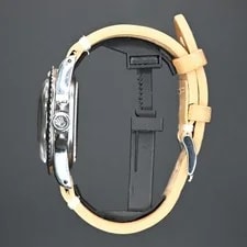 Rolex Submariner Date 40mm Aftermarket Leather Strap 5512 1961 Box Msrp $17,000 3