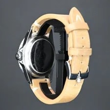 Rolex Submariner Date 40mm Aftermarket Leather Strap 5512 1961 Box Msrp $17,000 4