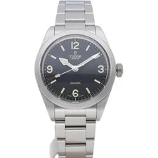 Tudor Ranger 39UNIT M79950-0001 Stainless Steel mensWatch Black 2