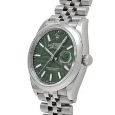 Rolex Datejust 36 126200 36mm Stainless Steel Green #WW1077 2