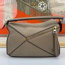 Loewe Puzzle Small Grained Top Handle Crossbody Duty Pai 2
