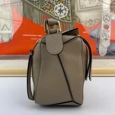 Loewe Puzzle Small Grained Top Handle Crossbody Duty Pai 4