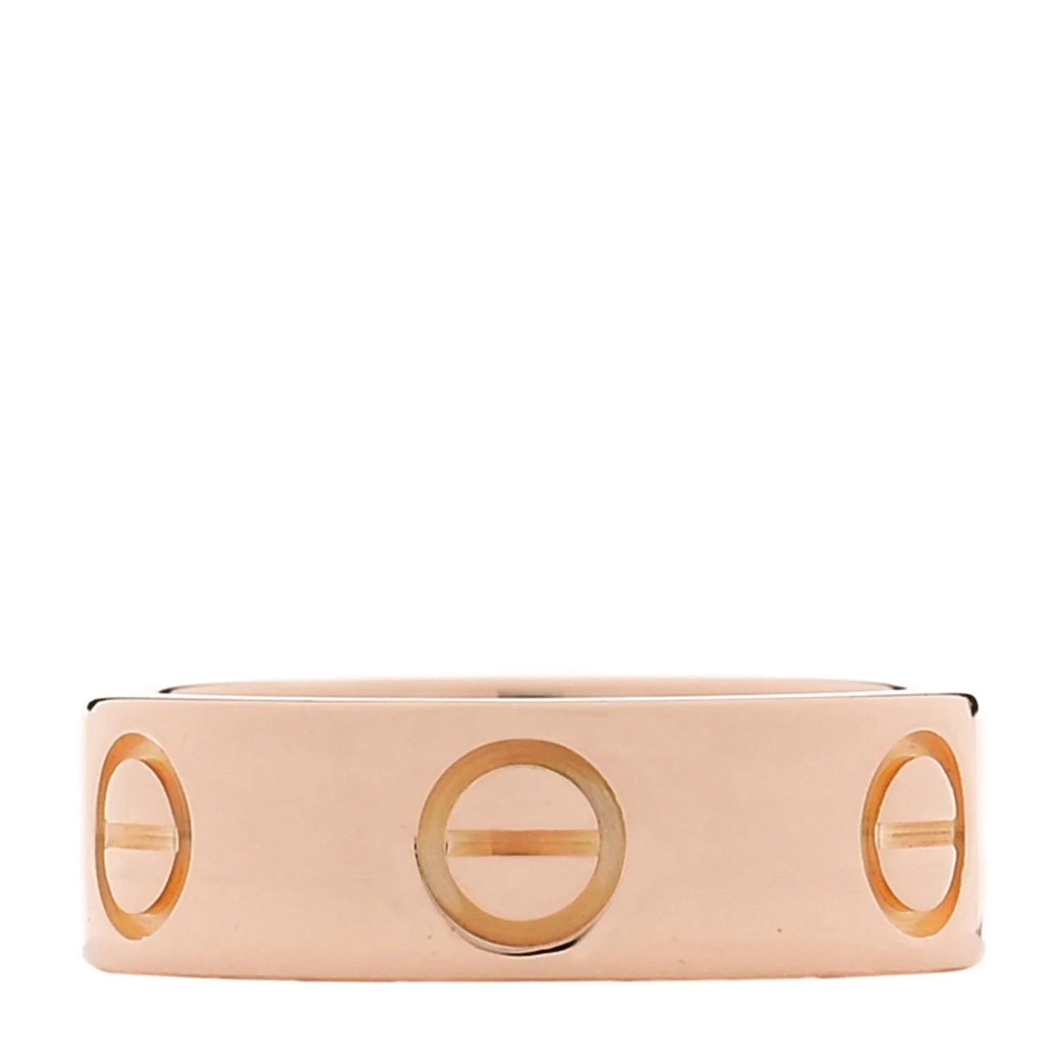 Cartier — 18K 5.5mm Love 46 3.75 — Jewelry — resale