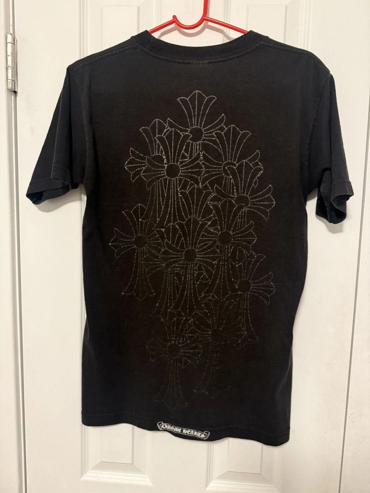 Chrome Hearts — 90s Hearts Cemetery and Dagger on Tshirt — streetwear — resale