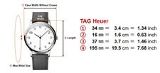! TAG Heuer Ed. Heuer 125th 188.215/1 Cal.1883 MoonPhase Manual 2