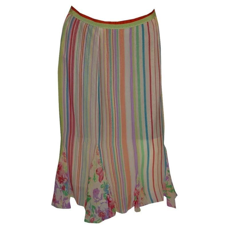 Etro — Etro Milano Stripe Skirt — Clothing — resale