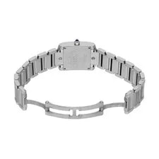 Cartier Tank Francaise SM W51008Q3 Silver Dial Stainless Steel Quartz #W2565 4