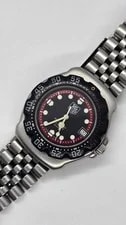 Tag Heuer — Tag Heuer 35mm Formula 1 Black/ Red Stainless F1 494/3 Ref: WA1214! — Watch — resale