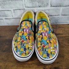 Vans the Simpsons X ComfyCush Slip-On 'Springfield' VN0A3WMDITJ 10 No Box 3