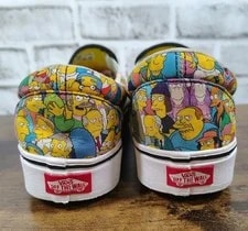 Vans the Simpsons X ComfyCush Slip-On 'Springfield' VN0A3WMDITJ 10 No Box 4